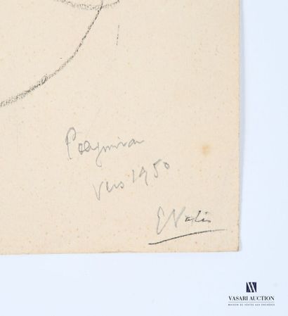 VALES Edmond (1918-2001)
Cinq étude de jeunes...