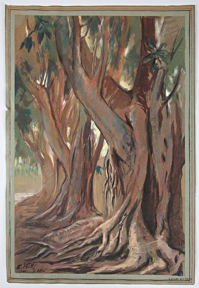 VALES Edmond (1918-2001)
Forêt del abboul...