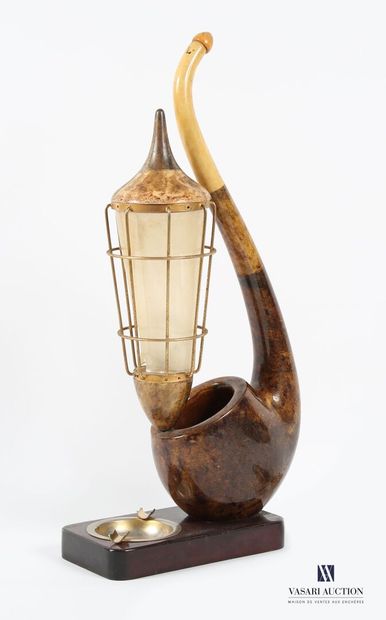 ALDO TURA (1909-1963)
Pied de lampe figurant...
