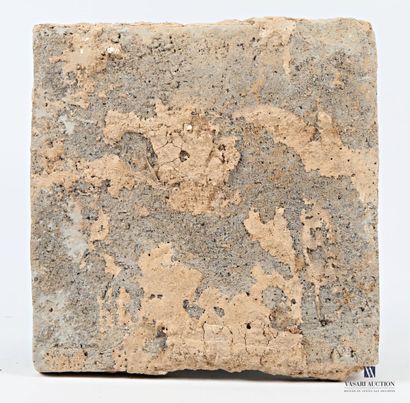 CHINE - Canton
Trois carreaux de terre cuite...