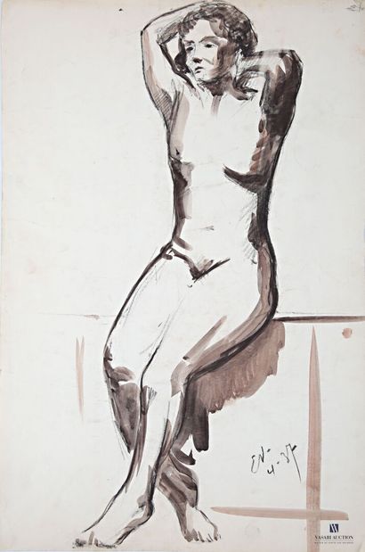 VALES Edmond (1918-2001)
Nues
Deux aquarelles...
