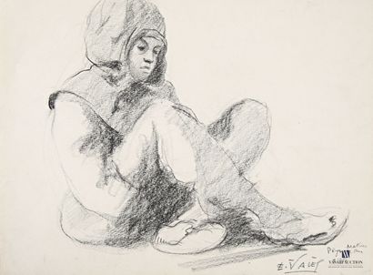 VALES Edmond (1918-2001)
Cinq étude de jeunes...