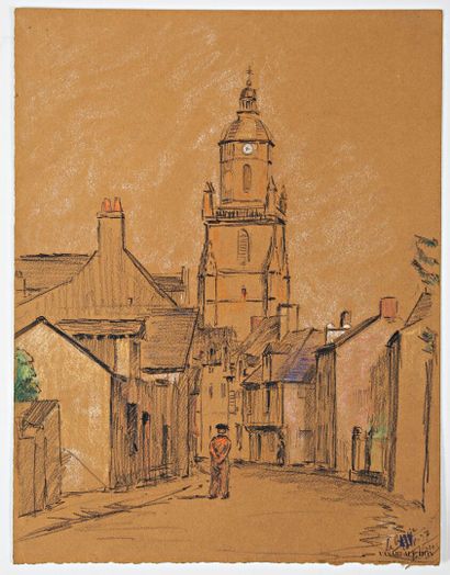 VALES Edmond (1918-2001)
Le Croisic
Pastel...