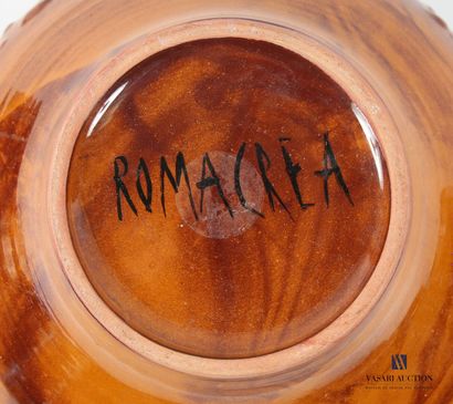 ROMACREA École de 
Saladier de forme ronde...