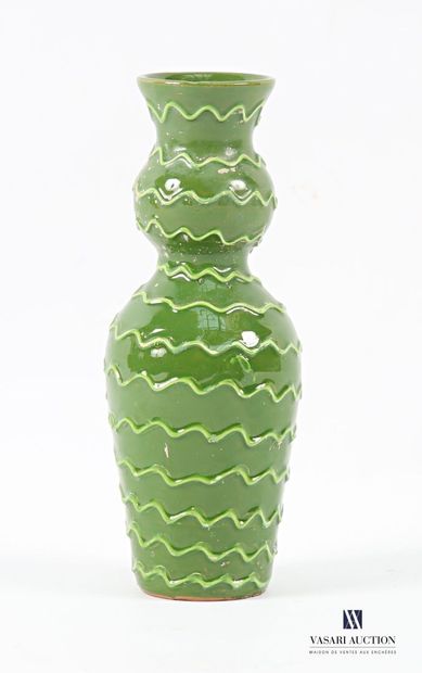 ROMACREA École de 
Vase en terre cuite émaillée...