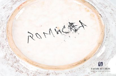 ROMACREA École de 
Lot en terre cuite émaillée...