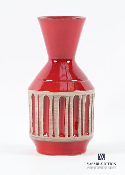 ROMACREA École de 
Vase en terre cuite émaillée...