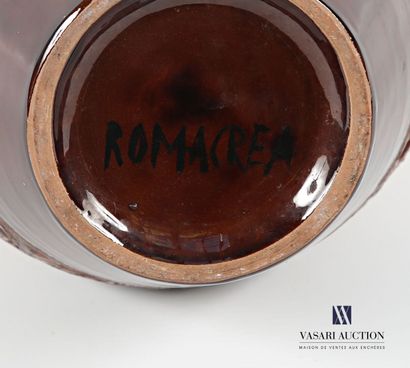 ROMACREA École de 
Vase ovoïde en terre cuite...