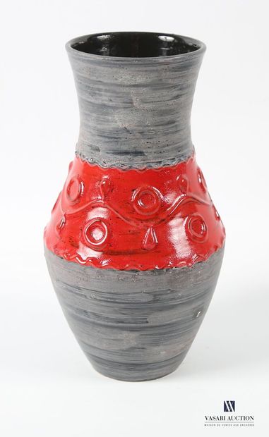 ROMACREA École de 
Vase de forme balustre...