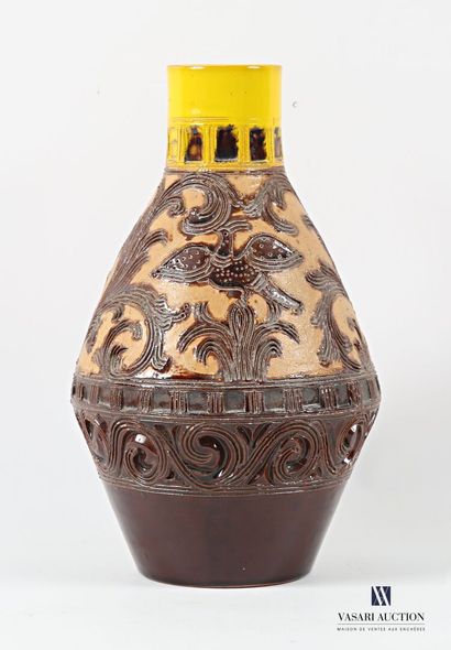 ROMACREA École de 
Vase ovoïde en terre cuite...