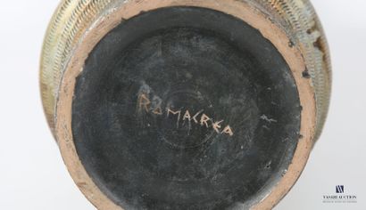 ROMACREA École de 
Important vase de forme...