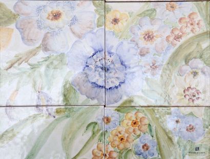 ROMACREA École de 
Rinceaux fleuris. 
Mosaïque...