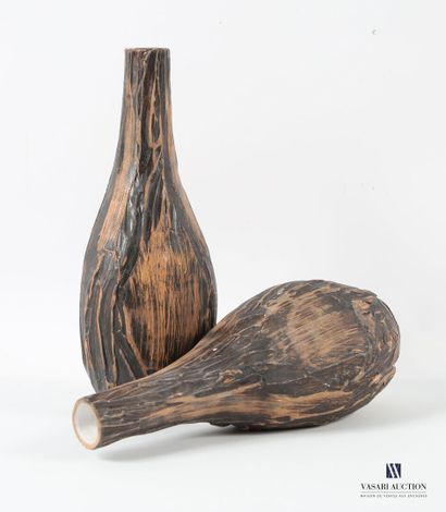 ROMACREA École de 
Paire de vases de forme...