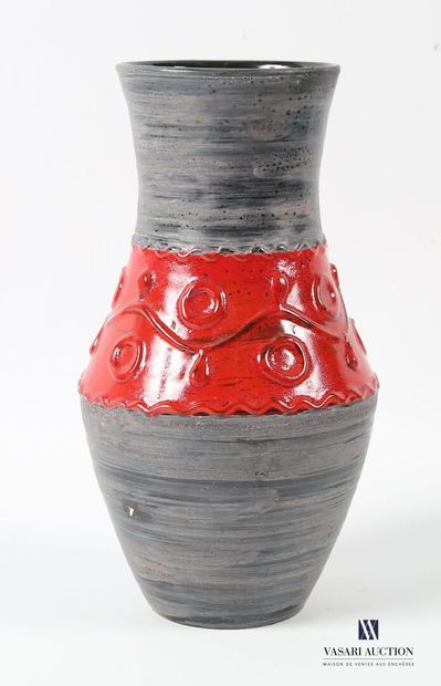 ROMACREA École de 
Vase de forme balustre...