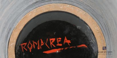ROMACREA École de 
Vase de forme balustre...