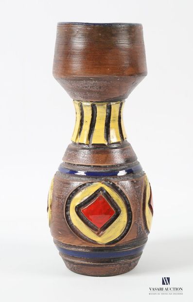 ROMACREA École de 
Vase de forme balustre...