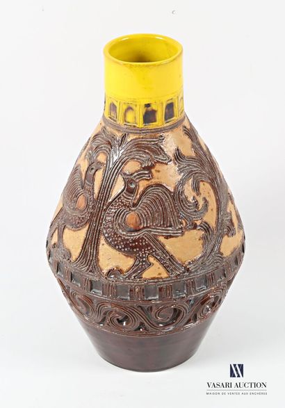 ROMACREA École de 
Vase ovoïde en terre cuite...
