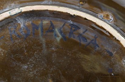 ROMACREA École de 
Lot de cendrier en terre...