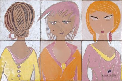 ROMACREA École de 
Trois portraits féminins....