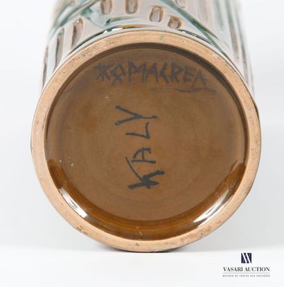 ROMACREA École de 
Vase de forme rouleau...