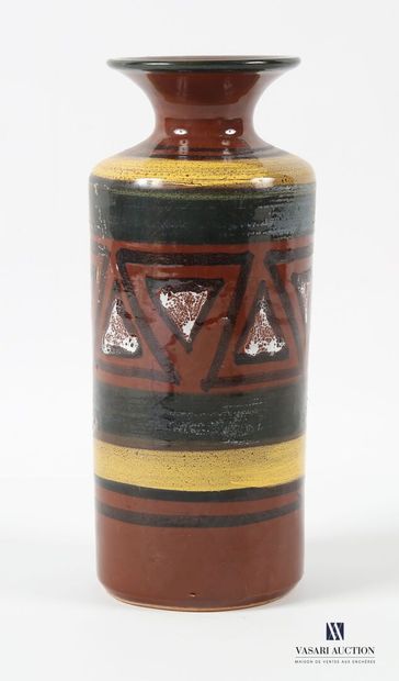 ROMACREA École de 
Vase rouleau à col évasé...