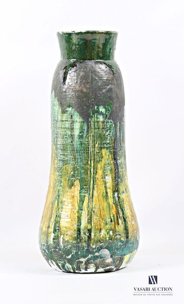 ROMACREA École de 
Vase de forme cucurbitacée...
