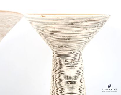 ROMACREA École de 
Paire de vases de forme...