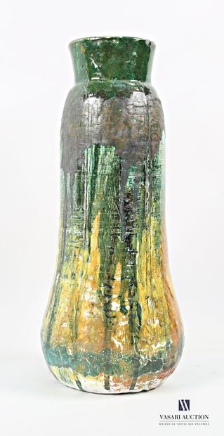 ROMACREA École de 
Vase de forme cucurbitacée...