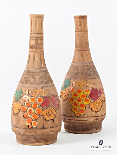 ROMACREA École de 
Paire de vases de forme...