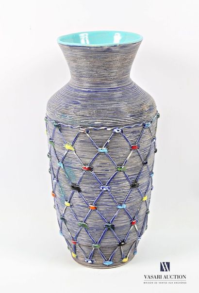 ROMACREA École de 
Vase de forme balustre...