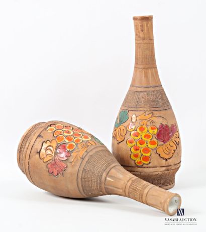 ROMACREA École de 
Paire de vases de forme...