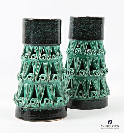ROMACREA École de 
Paire de pieds de lampe...