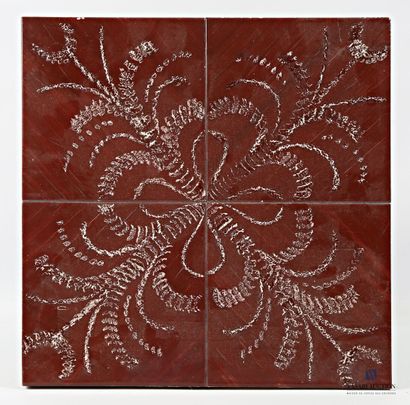 ROMACREA École de 
Rosace marron 
Mosaïque...