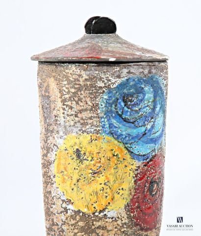 ROMACREA École de 
Vase couvert de forme...