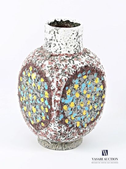 ROMACREA École de 
Vase de forme bouteille...