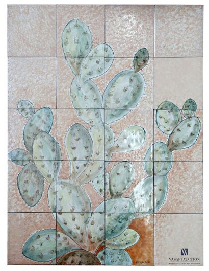 ROMACREA École de 
Cactus 
Mosaïque composée...