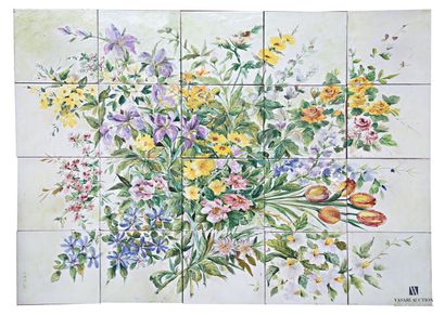 ROMACREA École de 
Jetée de fleurs 
Mosaïque...