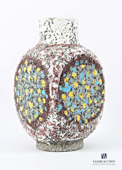 ROMACREA École de 
Vase de forme bouteille...