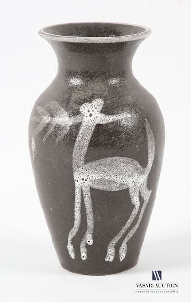 ROMACREA École de 
Vase en terre cuite émaillée...