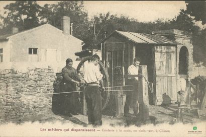 CPA - Les métiers qui disparaissent - Corderie...