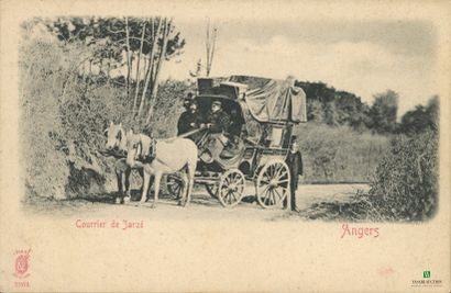 CPA - ANGERS - Courrier de Jarzé