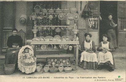 CPA - LAMALOU-LES-BAINS (Hérault) - Industries...