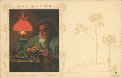 CPA - Collection JOB - Calendar poster 1898...