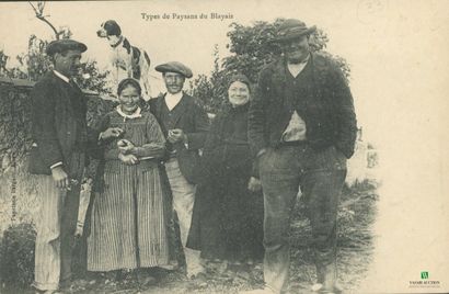 CPA - Types de paysans du Blayais