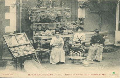 CPA - LAMALOU-LES-BAINS (Hérault) - Fabrique...