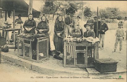 CPA - CORSE - Types Corses - Marchand de...