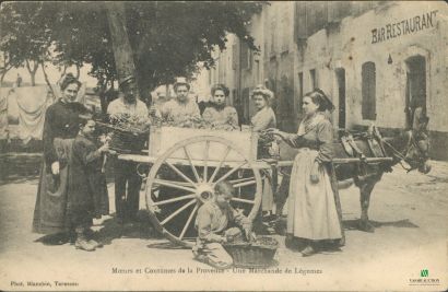 CPA - Moeurs et coutumes de la Provence -...