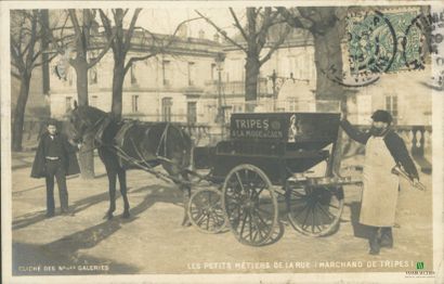 CPA - Les petits métiers de la rue - Marchand...