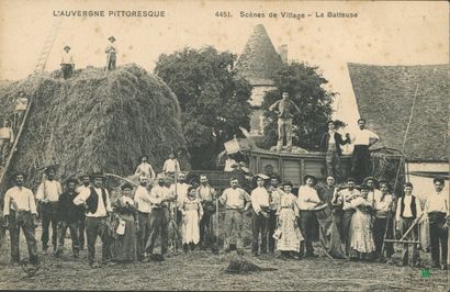 CPA - L'Auvergne pittoresque - Scènes de...