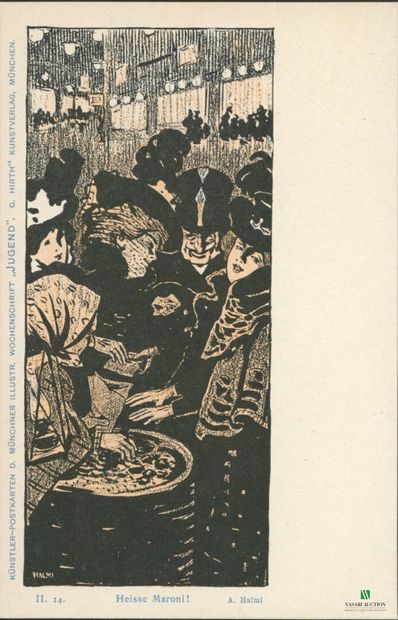CPA - Illustration de la revue hebdommadaire...
